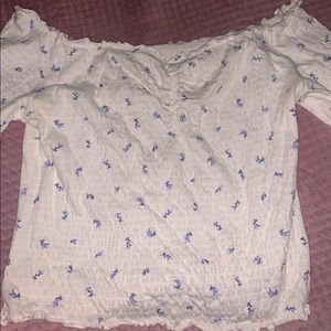 Flowery Off the shoulder Top